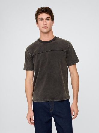 Camiseta relajada de piqué