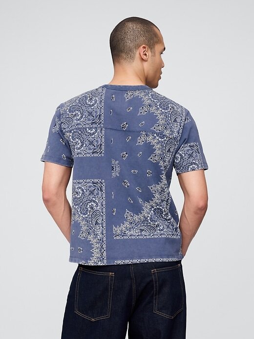 Camiseta relajada de piqué Camiseta relajada de piqué