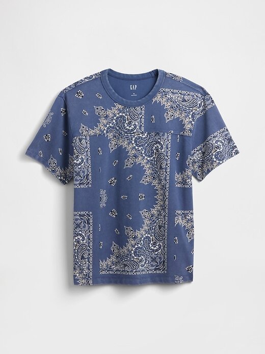 Camiseta relajada de piqué Camiseta relajada de piqué