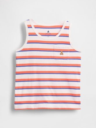 Camiseta sin mangas con bolsillo para bebés y niños pequeños