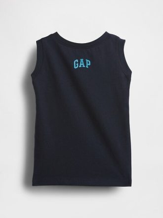 Camiseta sin mangas con estampado de Disney para bebés y niños pequeños de Gap