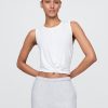 Camiseta sin mangas con parte delantera torcida GapFit Breathe