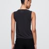 Camiseta sin mangas con parte delantera torcida GapFit Breathe