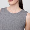 Camiseta sin mangas con parte delantera torcida GapFit Breathe