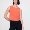 Camiseta sin mangas corta y musculosa GapFit Breathe Camiseta sin mangas corta y musculosa GapFit Breathe