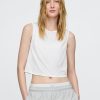 Camiseta sin mangas corta y musculosa GapFit Breathe Camiseta sin mangas corta y musculosa GapFit Breathe
