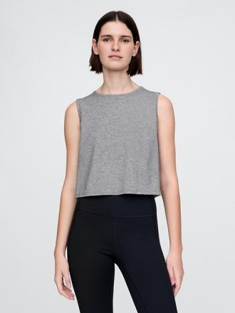 Camiseta sin mangas corta y musculosa GapFit Breathe