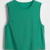 Camiseta sin mangas corta y musculosa GapFit Breathe Camiseta sin mangas corta y musculosa GapFit Breathe