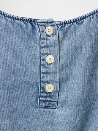 Camiseta sin mangas de mezclilla UltraSoft