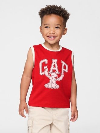 Camiseta sin mangas gráfica para bebé y niño pequeño de Lilo y Stitch