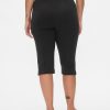 Capris de punto doble y tiro alto Capris de punto doble y tiro alto