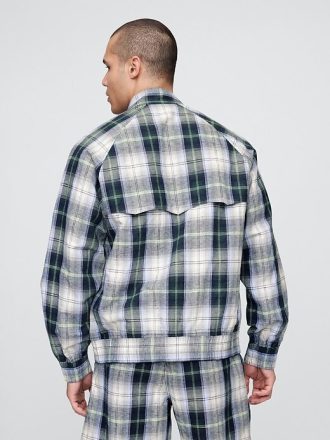 Cazadora bomber de lino y algodón de Gap × Malbon