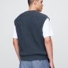 Chaleco de punto trenzado Gap × Malbon