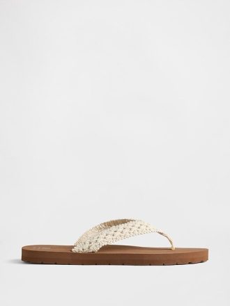 Chanclas de crochet para niños