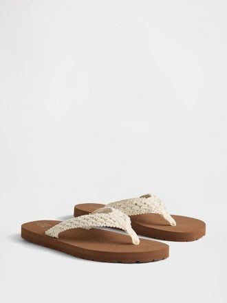 Chanclas de crochet para niños