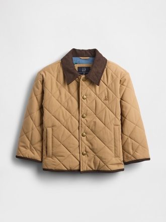 Chaqueta acolchada ligera para bebés y niños pequeños
