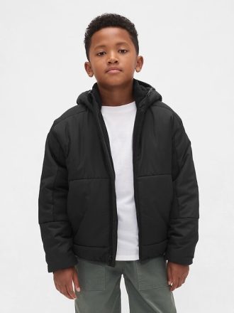 Chaqueta acolchada reciclada para niños