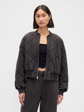 Chaqueta bomber acolchada VintageSoft