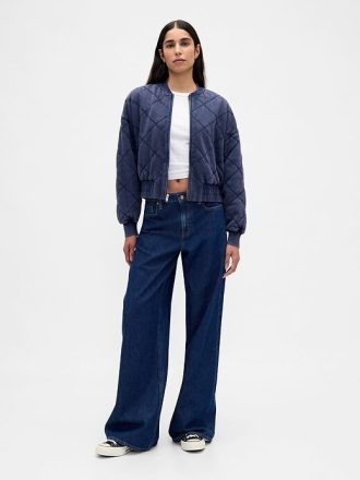 Chaqueta bomber acolchada VintageSoft