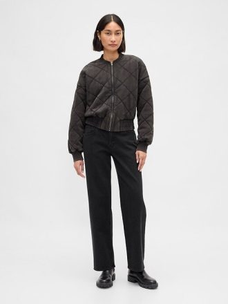 Chaqueta bomber acolchada VintageSoft