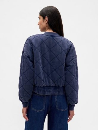 Chaqueta bomber acolchada VintageSoft