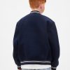Chaqueta bomber con logotipo universitario para niños Chaqueta bomber con logotipo universitario para niños