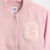 Chaqueta bomber universitaria de mezcla de lana para niños Chaqueta bomber universitaria de mezcla de lana para niños