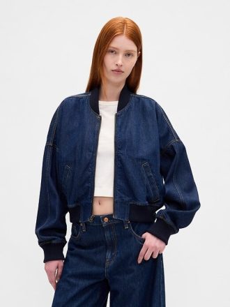 Chaqueta bomber vaquera ultrasuave