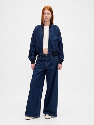 Chaqueta bomber vaquera ultrasuave