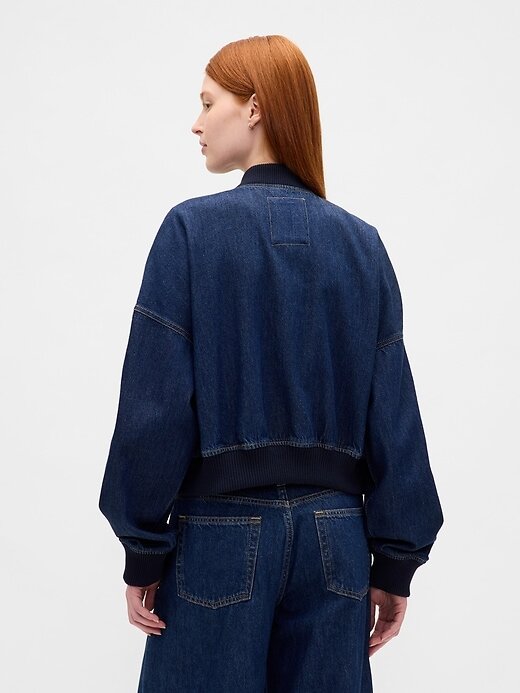 Chaqueta bomber vaquera ultrasuave Chaqueta bomber vaquera ultrasuave