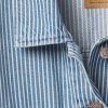 Chaqueta corta con diseño icónico de rayas vaqueras ultrasuaves