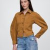 Chaqueta corta con mangas de barril Chaqueta corta con mangas de barril