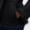Chaqueta de ante vegano y piel sintética Chaqueta de ante vegano y piel sintética