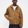 Chaqueta de lona con capucha Chaqueta de lona con capucha