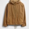 Chaqueta de lona con capucha Chaqueta de lona con capucha