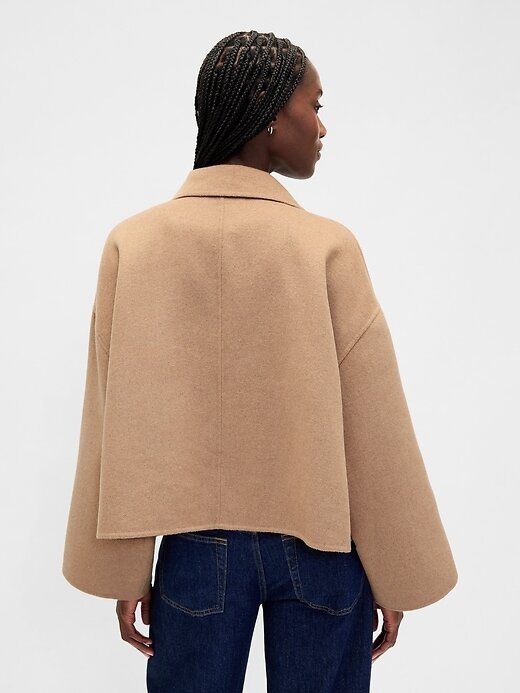 Chaqueta de mezcla de lana Chaqueta de mezcla de lana