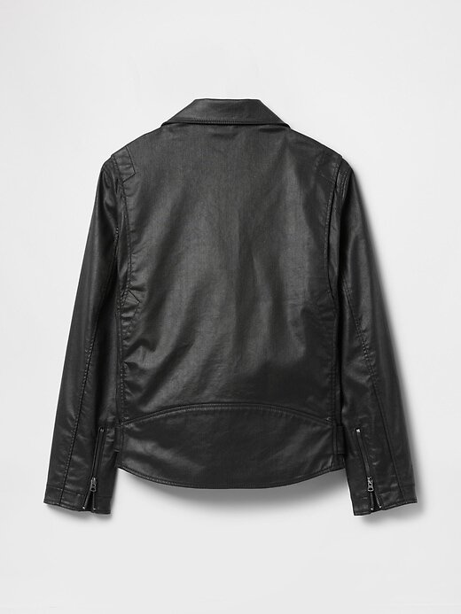 Chaqueta de motociclista vaquera revestida de GapStudio Chaqueta de motociclista vaquera revestida de GapStudio