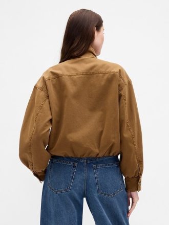 Chaqueta de sarga con burbujas