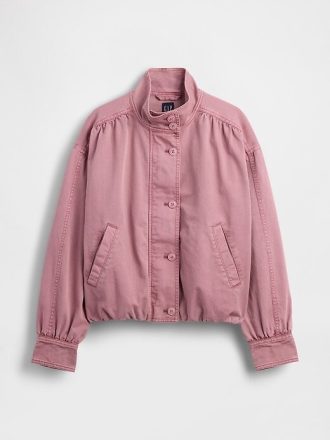 Chaqueta de sarga con burbujas