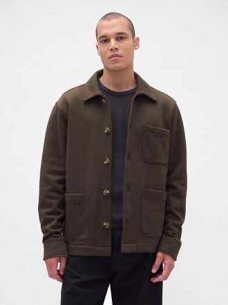 Chaqueta de trabajo de felpa francesa