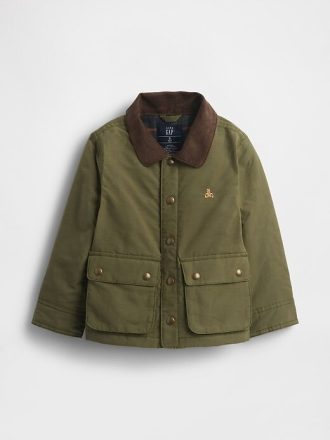 Chaqueta encerada para bebés y niños pequeños