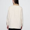 Chaqueta estilo granero con cuello de pana