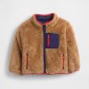 Chaqueta reversible ligera de sherpa para bebés y niños pequeños Chaqueta reversible ligera de sherpa para bebés y niños pequeños