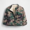 Chaqueta reversible ligera de sherpa para bebés y niños pequeños Chaqueta reversible ligera de sherpa para bebés y niños pequeños