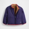 Chaqueta reversible ligera de sherpa para bebés y niños pequeños Chaqueta reversible ligera de sherpa para bebés y niños pequeños