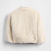 Chaqueta reversible ligera de sherpa para bebés y niños pequeños Chaqueta reversible ligera de sherpa para bebés y niños pequeños