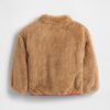 Chaqueta reversible ligera de sherpa para bebés y niños pequeños Chaqueta reversible ligera de sherpa para bebés y niños pequeños
