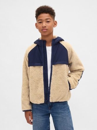 Chaqueta Sherpa para niños