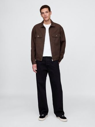 Chaqueta utilitaria de lona