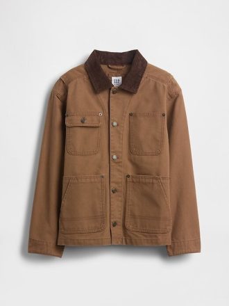 Chaqueta utilitaria de lona para niños